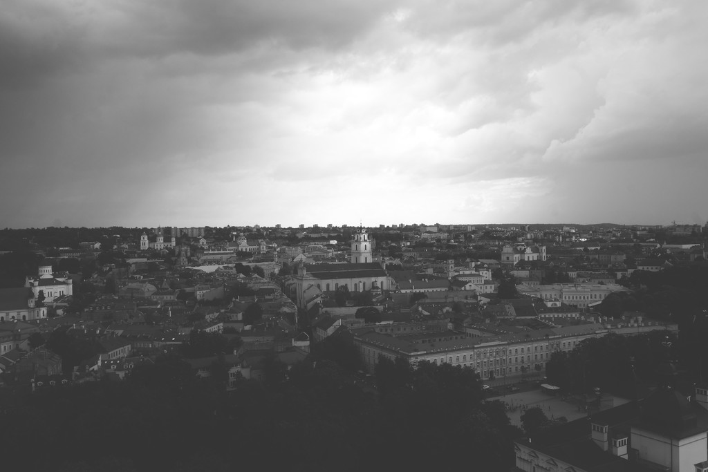 Vilnius, seen from Gediminas' Tower by toinette