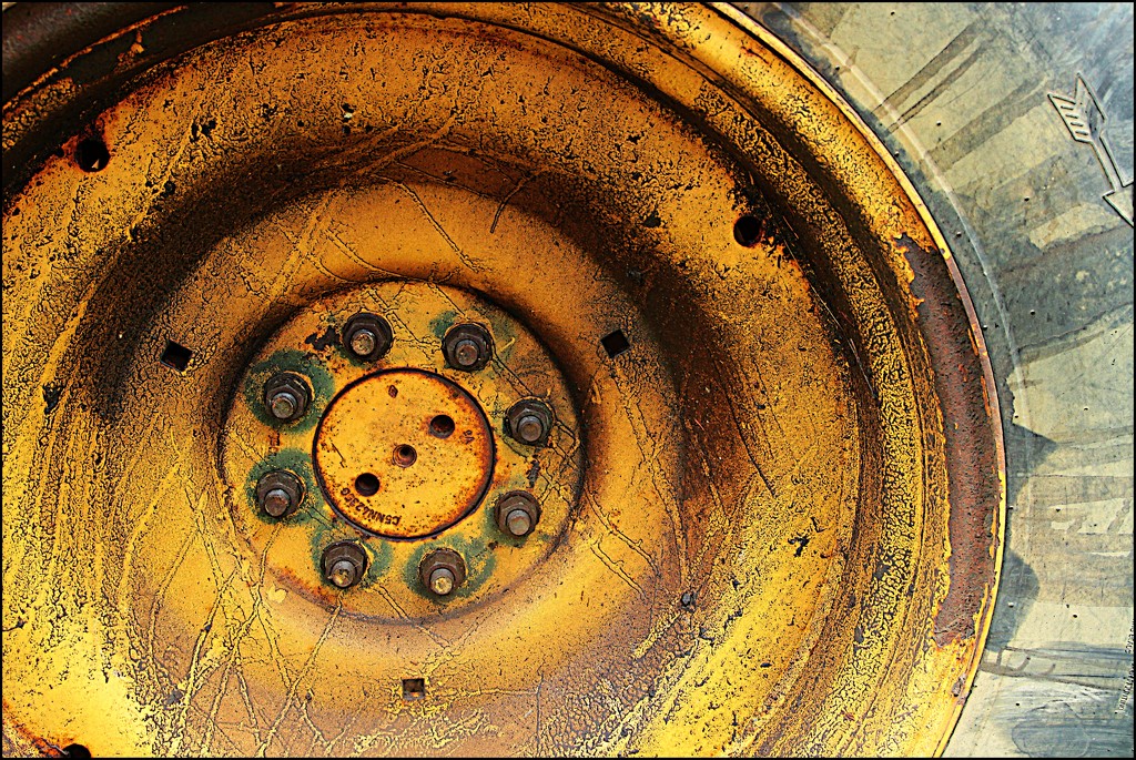 Muddy Wheel by olivetreeann
