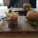 Trying the new burger place by nami