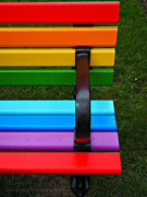 2nd Jun 2019 - rainbow bench