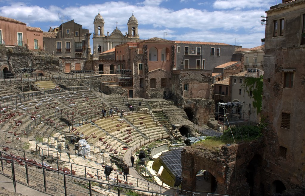 roman theater catania by blueberry1222