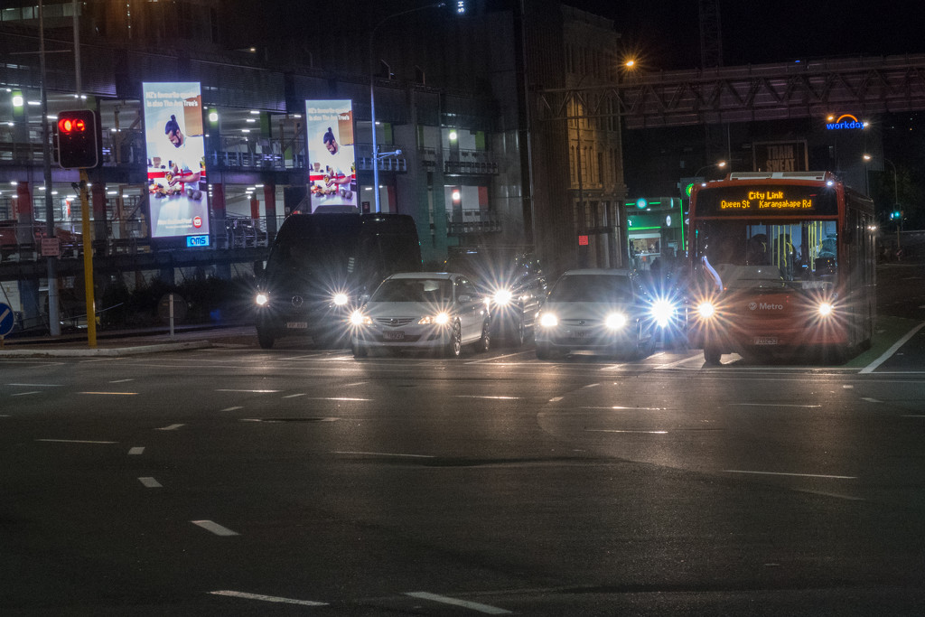 Car headlight star affect by creative_shots