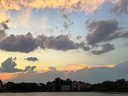 4th Jun 2019 - Incredible layers of clouds during sunset at Colonial Lake