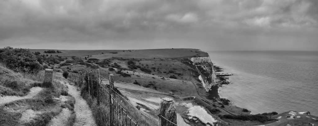White Cliffs on a Grey Day by fbailey