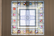 28th Apr 2019 - Auckland Museum, Stained glass ceiling