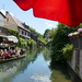 Along the canal in Colmar, France by swagman