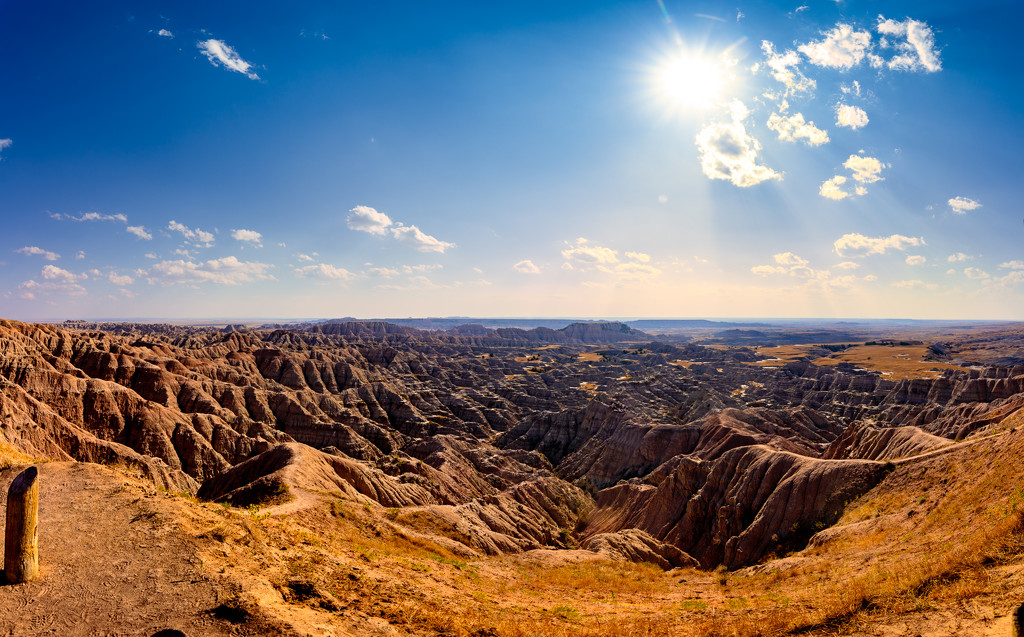 Badlands Pano, 2017 by swchappell