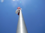 14th Jun 2019 - Looking Up at Flagpole