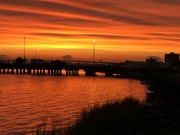 14th Jun 2019 - Spectacular sunset along the Battery in Charleston 