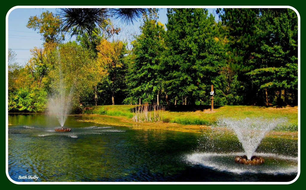 Fountains in the Park by vernabeth