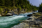 15th Jun 2019 - River On Going To the Sun Road Painterly