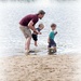 Father's Day at the Beach by farmreporter