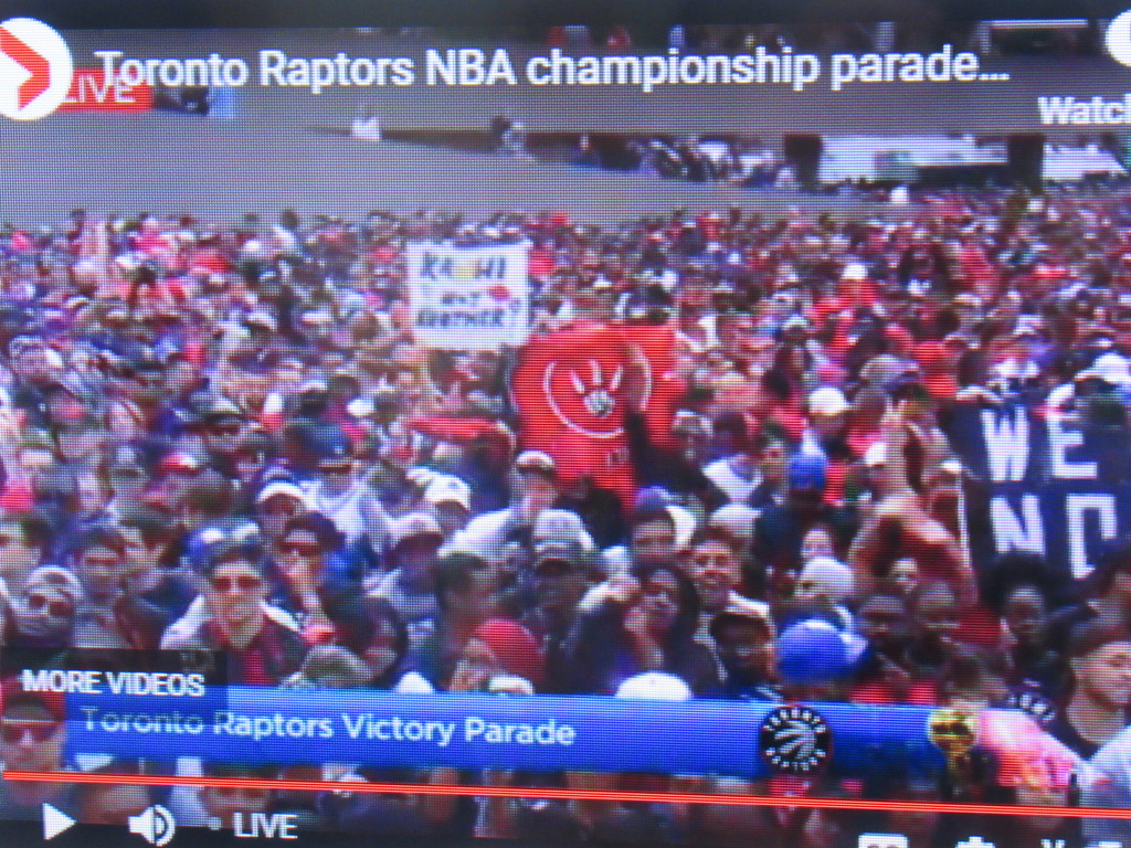 TORONTO WON THE NBA CHAMPIONSHIP AGAINST THE WARRIORS by bruni