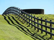17th Jun 2019 - Fence on the hill