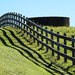 Fence on the hill by jeneurell