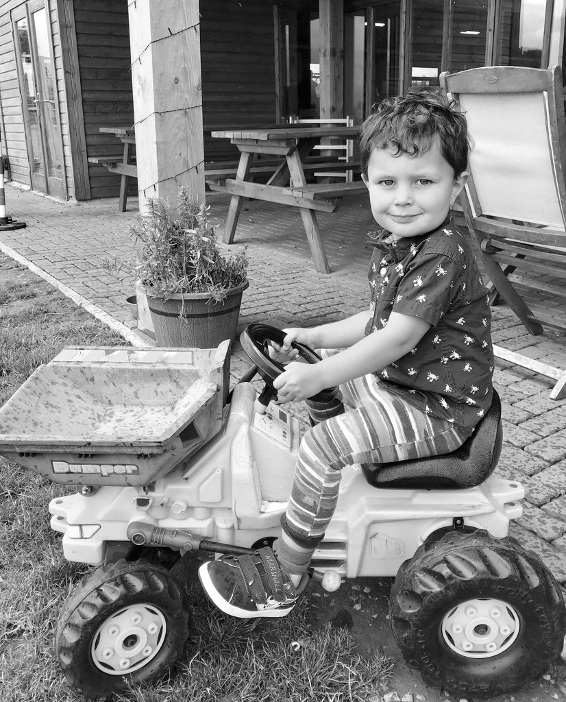 Tractor boy by anne2013