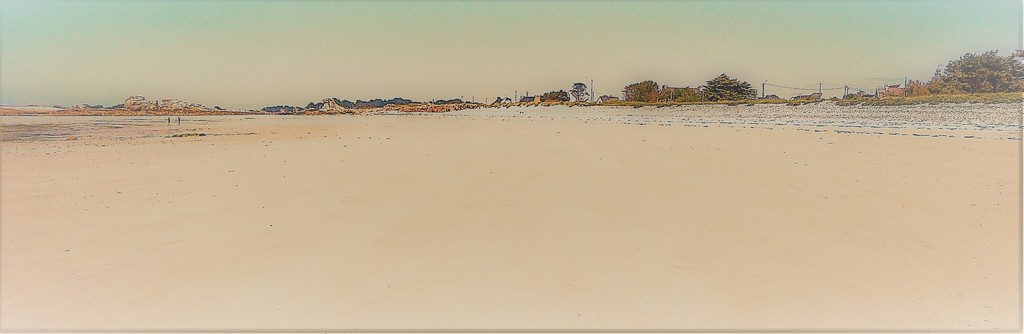Our beach as a painting by etienne