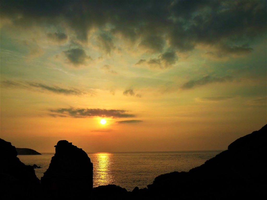Trefin Sunset by ajisaac