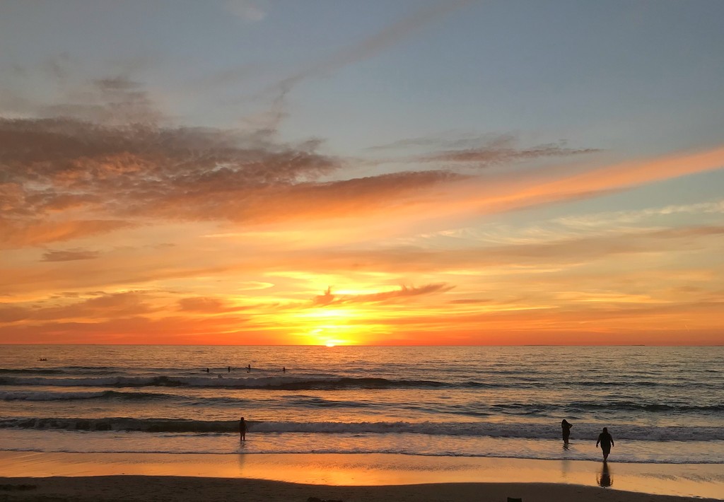 Pacifica Coast Sunset by genealogygenie