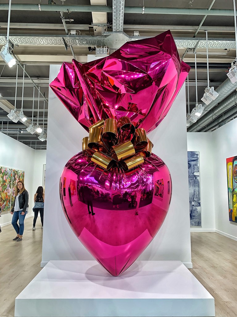 Big pink heart.  by cocobella