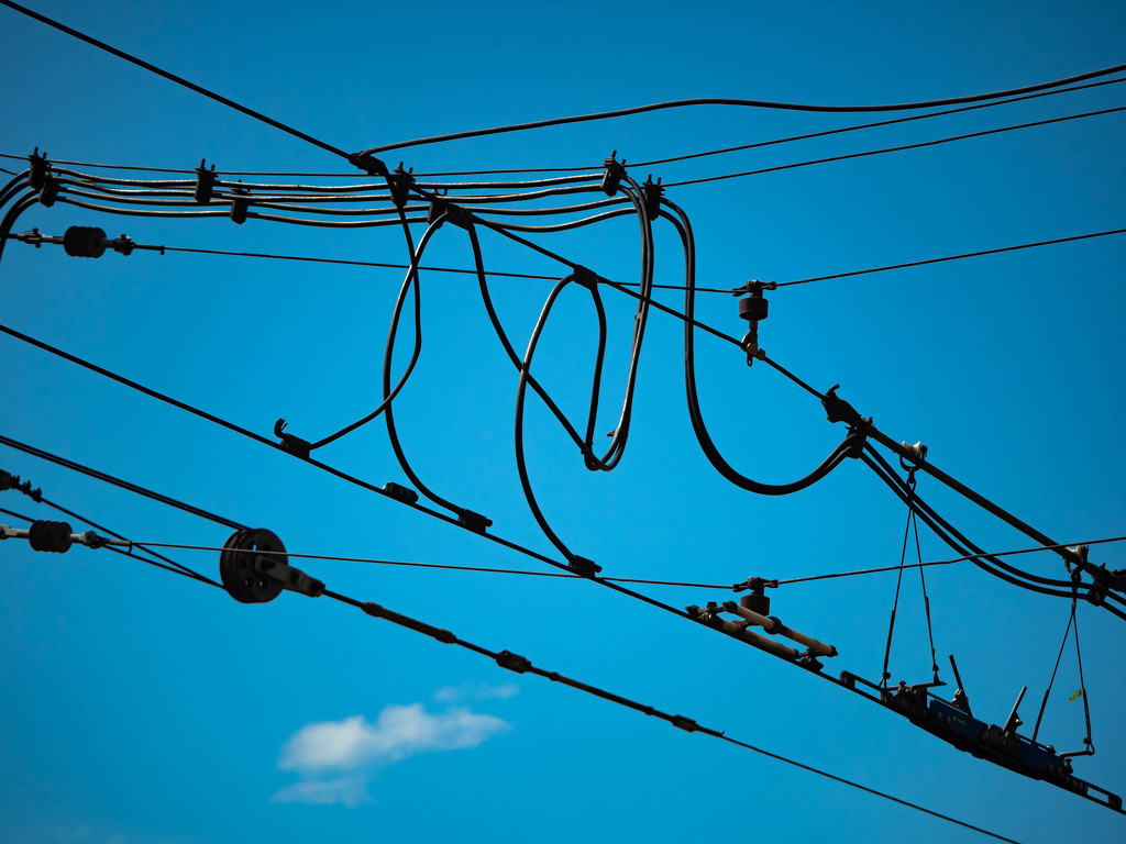 Wires and cloud by haskar