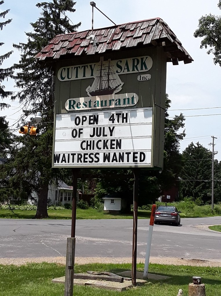 Chicken Waitress Wanted by juliedduncan