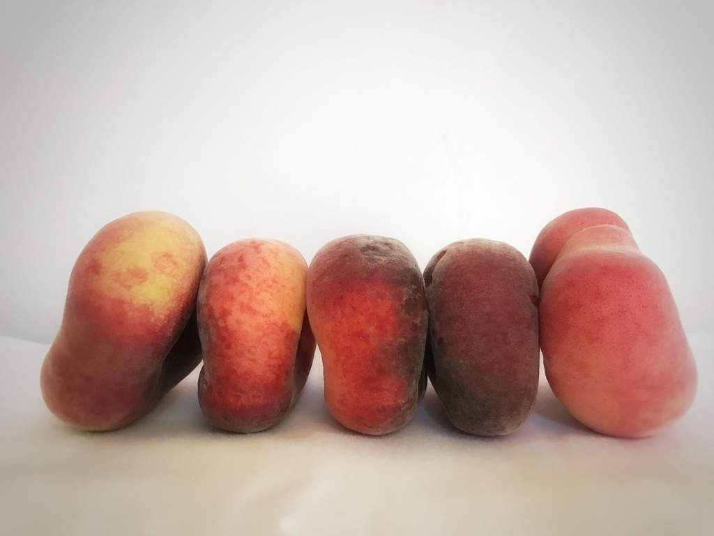 Flat peaches by happypat