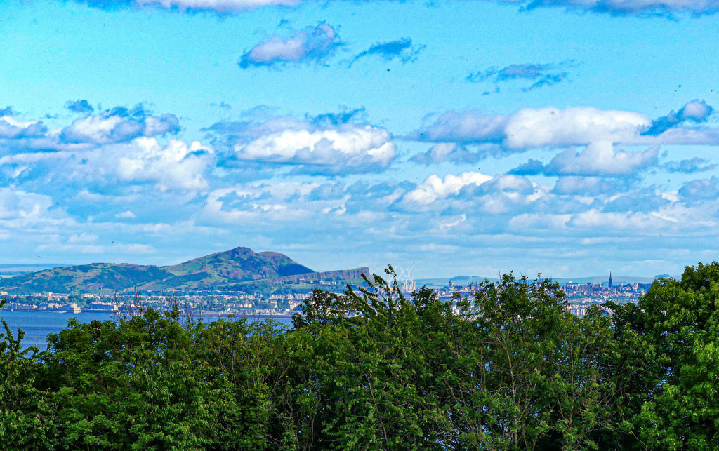 Looking across to Edinburgh (Arthur's Seat) by frequentframes
