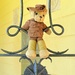 Teddy bear digger at Adelaide War Cemetary by judithdeacon
