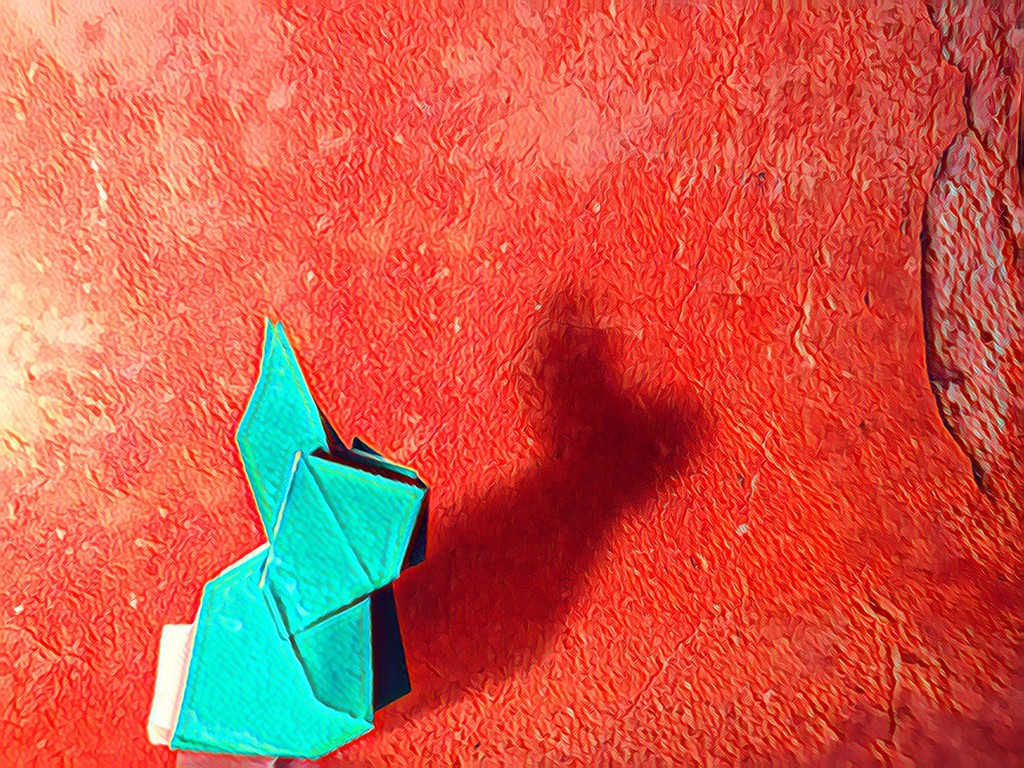 Lapin: Origami  by jnadonza