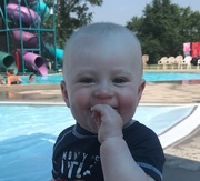 2nd Jul 2019 - A happy boy at the city pool