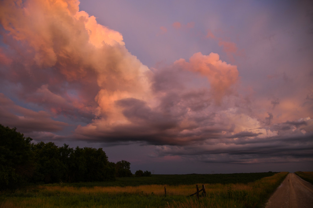 Country Road and Cloudscape by kareenking