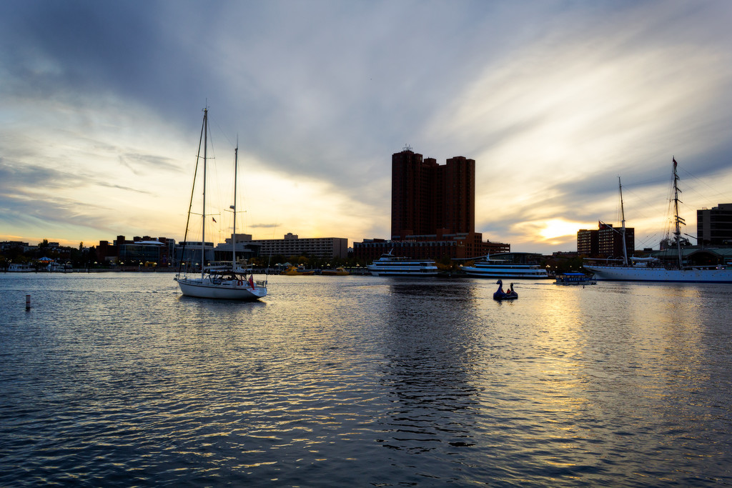 Inner Harbor, Baltimore, 2014 by swchappell