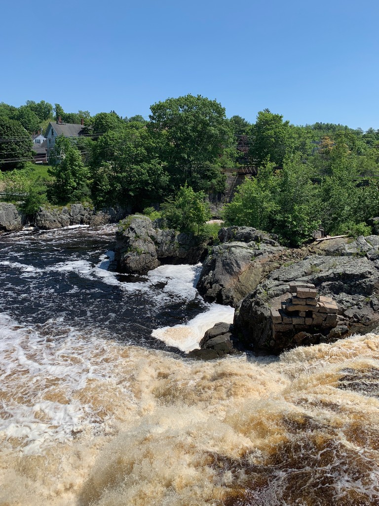 Bad Little Falls, Machias Maine by berelaxed