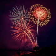 4th Jul 2019 - Fireworks in the Harbor