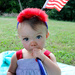 Red white and blue baby. by judyc57