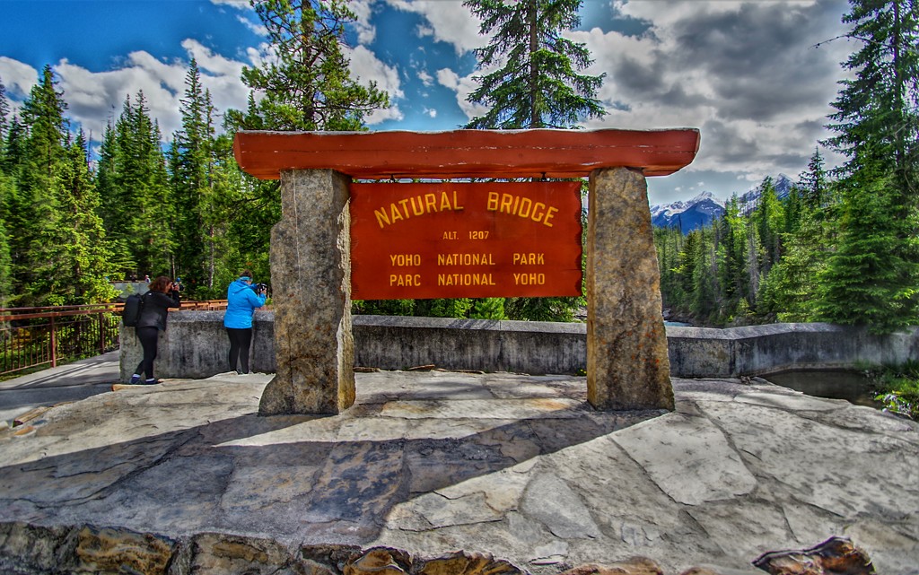 Natural Bridge, Yoho National Park, British Columbia by radiogirl