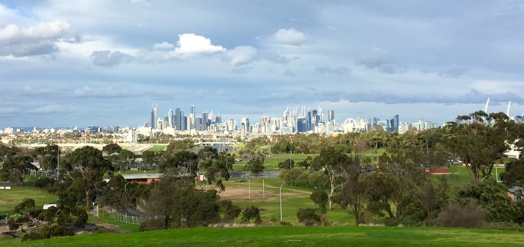 Melbourne CBD - from a distance! by pictureme