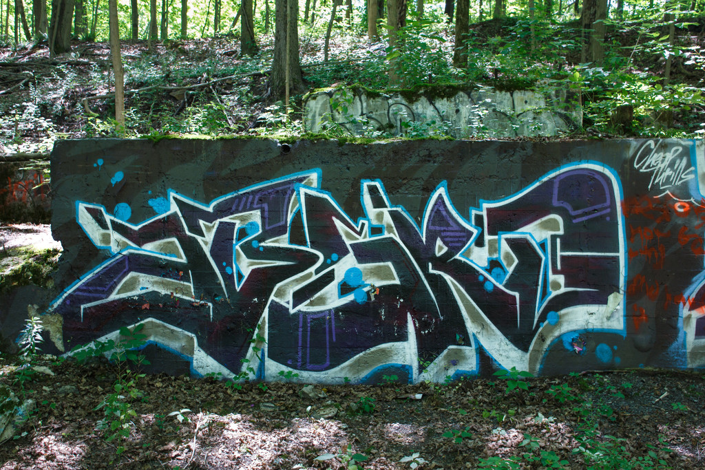 More graffiti from the quary by batfish