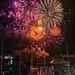 Pink and orange fireworks.  by cocobella