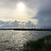 High tide on the Ashley River at The Battery, Charleston by congaree