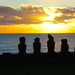 Sundown on Easter Island by redy4et