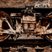 Metal & Wood-- train wheels by samae