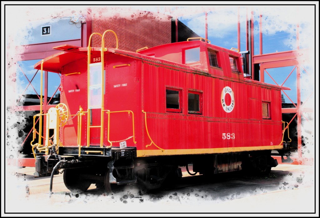 The Caboose by olivetreeann