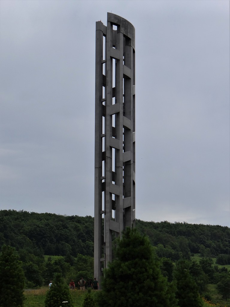 Somber Visit- Flight 93 Memorial by brillomick
