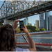  Going under the Story Bridge, Brisbane by kerenmcsweeney