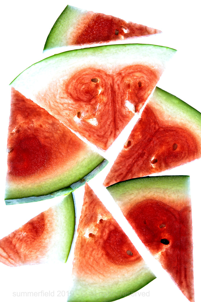 watermelon abstract by summerfield
