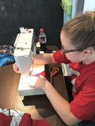 20th Jul 2019 - She's making an apron