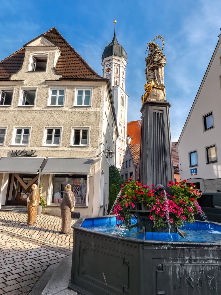 Burgau fountain by ludwigsdiana