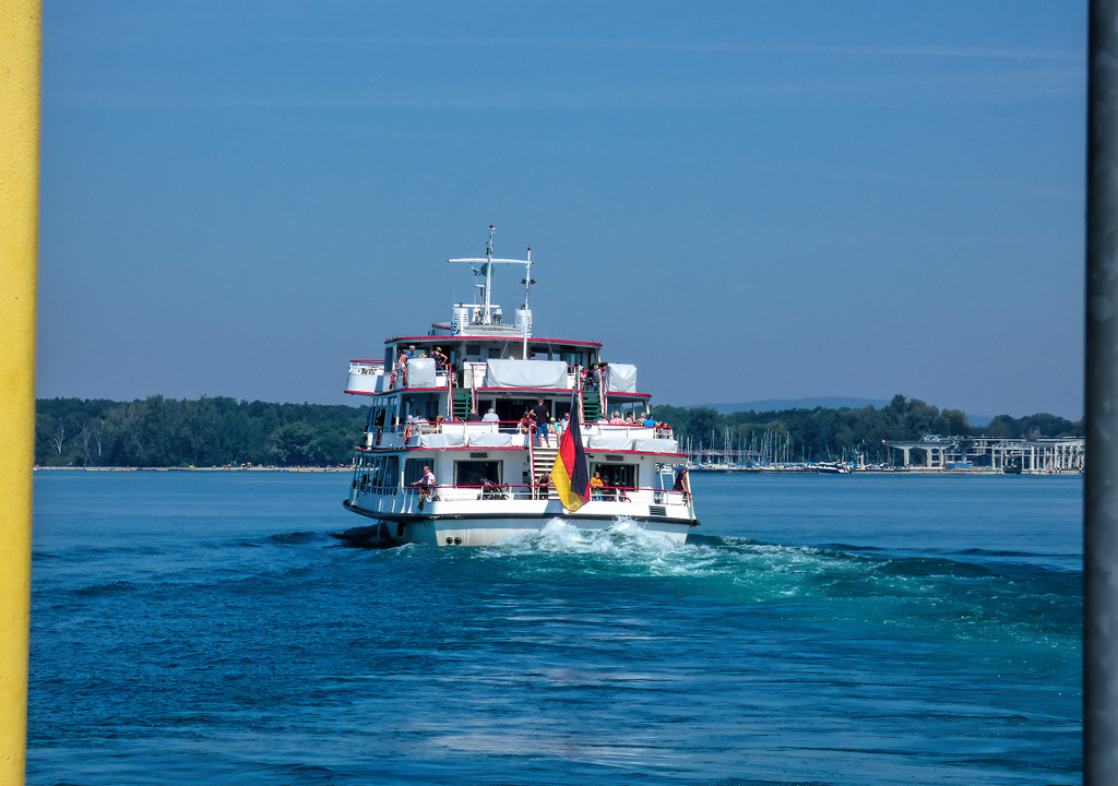 One of the many Ferries on Lake Constance by ludwigsdiana